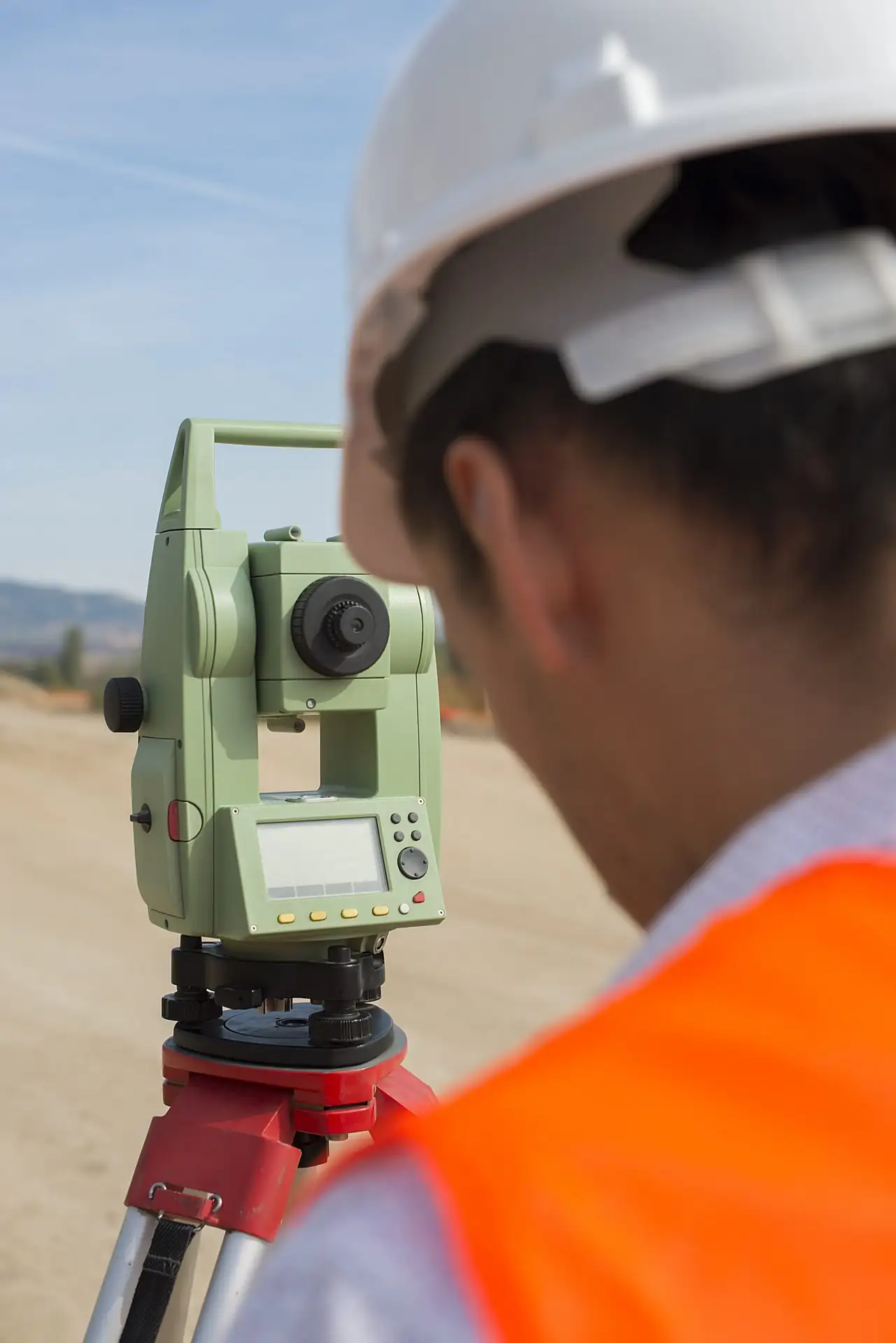 Survey instrument on site